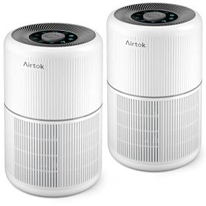 2-Pack Quiet Air Purifier with HEPA Filters
