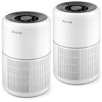 2-Pack Quiet Air Purifier with HEPA Filters