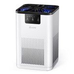 AROEVE Bedroom Air Purifier with Aromatherapy Function