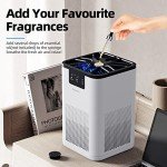 AROEVE Bedroom Air Purifier with Aromatherapy Function
