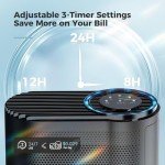 AROEVE Large Room Air Purifier with Sensors