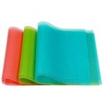 Colorful 9-Pack Washable Refrigerator Shelf Mats
