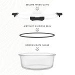 JoyJolt 24-Piece Airtight Glass Food Storage Set