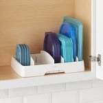 YouCopia StoraLid Adjustable Lid Organizer for Cabinets