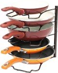 Bronze Pan Organizer Rack for Kitchen Cabinets