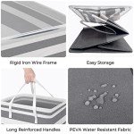 Large Waterproof Laundry Basket - 2-Pack