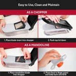 6-in-1 Vegetable Chopper and Cheese Slicer Combo