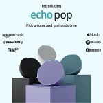 Echo Pop: Smallest Alexa Speaker in Lavender Bloom