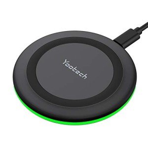 Yootech 10W Fast Wireless Charging Pad for iPhone & Samsung