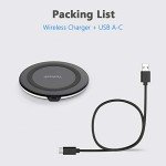 Yootech 10W Fast Wireless Charging Pad for iPhone & Samsung