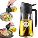 YARRAMATE 2-in-1 Olive Oil Sprayer Bottle