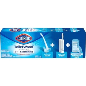 Clorox ToiletWand Cleaning Kit with 6 Refills