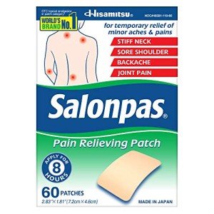 Salonpas Pain Relief Patches - 60 Count Pack