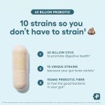 60 Billion CFU Probiotics for Digestive Health