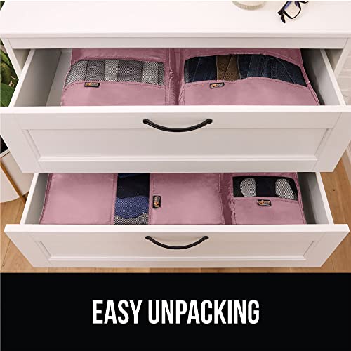 Gorilla Grip 6-Piece Travel Packing Cubes Set