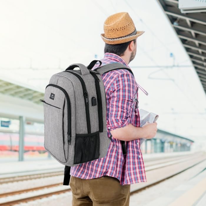 Matein Anti-Theft Slim Travel Laptop Backpack