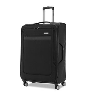 Samsonite Ascella 3.0 Softside Expandable Luggage with Spinner Wheels, Large Exp Spinner, Black