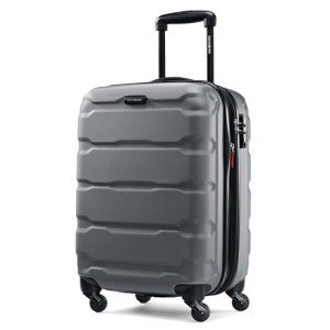 Samsonite Omni PC Hardside Expandable Luggage with Spinner Wheels, Carry-On 20-Inch, Charcoal
