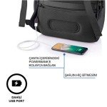XDDesign Bobby Soft 16 Liter Anti Theft Laptop Backpack with Padded 15.6" Laptop Sleeve,RFID Protected Pocket, Waterproof, USB Charging Port, travel backpack carry on flight approved for men and women