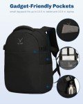 Hynes Eagle 2 in 1 Travel Backpack 22 inches Carry on Luggage 63L Rolling Backpack for Men Women with Packing Cubes 3PCS Set
