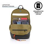 XDDesign Bobby Soft 16 Liter Anti Theft Laptop Backpack with Padded 15.6" Laptop Sleeve,RFID Protected Pocket, Waterproof, USB Charging Port, travel backpack carry on flight approved for men and women