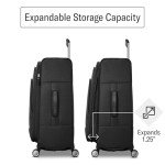 Samsonite UpLIFT 30" Lightweight Softside Luggage with Spinner Wheels - Expandable, Large Checked - Airline-Approved, Polyester Soft Suitcase for Ultra Light Travel - Black