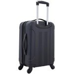 Travelers Club Chicago Hardside Expandable Spinner Luggage, Black, 20" Carry-On