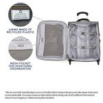 Travelpro Maxlite 5 Softside Expandable Upright 2 Wheel Carry on Luggage, Lightweight Suitcase, Men and Women, Slate Green, Carry On 20-Inch