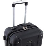 Travelers Club Chicago Hardside Expandable Spinner Luggage, Black, 20" Carry-On
