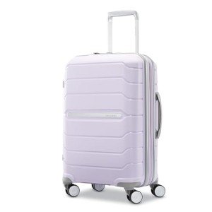 Samsonite Freeform 21-Inch Hardside Carry-On Luggage - Hardshell Carry-On Suitcase - TSA Lock, Airline-Approved - Expandable Hard Shell, Smooth Spinner Wheels for Lightweight Travel - Lilac