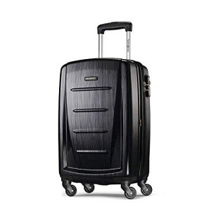 Samsonite Winfield 2 Hardside Expandable Luggage with Spinner Wheels, Brushed Anthracite, Carry-On 20-Inch