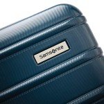 Samsonite Omni 2 Carry-On Hardside Luggage with 360° Spinner Wheels - Scratch Resistant Hardshell - TSA, Airline-Approved - Expandable Polycarbonate Shell for Lightweight Travel - Nova Teal