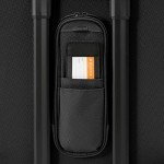 Briggs & Riley Global 2-Wheel Expandable Carry On - Luggage for International Travel, Suitcases with Wheels, Softside Rolling Bag for Men & Women, Self-Repairing Zipper - Baseline Collection, Black
