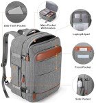 Bagsure Travel Backpack, 42L Carry on Luggage, Flight Approved Expandable Backpack, Laptop Backpack
