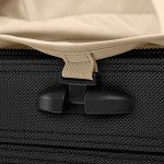 Briggs & Riley Global 21" Carry On Expandable Spinner - Luggage for International Travel, Suitcases with Wheels, Softside Rolling Bag for Men & Women, Self-Repairing Zipper- Baseline Collection, Black