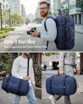 Tolaccea Travel Laptop Backpack, Large Carry on Backpack Flight Approved Convertible Duffle Luggage Bag Daypack Work Business Rucksack Fits 16" Laptop for Men Women 3 Carrying Ways, 40L-55L Expandable
