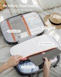 Tolaccea Travel Laptop Backpack, Large Carry on Backpack Flight Approved Convertible Duffle Luggage Bag Daypack Work Business Rucksack Fits 16" Laptop for Men Women 3 Carrying Ways, 40L-55L Expandable