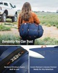 Tolaccea Travel Laptop Backpack, Large Carry on Backpack Flight Approved Convertible Duffle Luggage Bag Daypack Work Business Rucksack Fits 16" Laptop for Men Women 3 Carrying Ways, 40L-55L Expandable