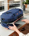 Tolaccea Travel Laptop Backpack, Large Carry on Backpack Flight Approved Convertible Duffle Luggage Bag Daypack Work Business Rucksack Fits 16" Laptop for Men Women 3 Carrying Ways, 40L-55L Expandable