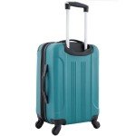 Travelers Club Chicago Hardside Expandable Spinner Luggage, Teal, 20" Carry-On