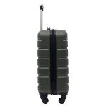 Wrangler Hardside Spinner Carry-On Luggage, Deep Depth, 22-Inch