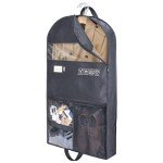 BALEINE 60'' Garment Bag with 3 Storage Pockets, Double Zip Top Opening, 5" Side Widened Travel Bag for Dresses, Suit, Coats Travel Essential (1 Pack)