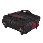 Travelers Club Expandable Rolling Travel Duffel Bag, Red, 32-Inch