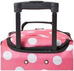 Rockland Rolling Duffel Bag, PINKDOT, 22"