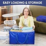 TICONN 6 Pack Heavy-Duty Moving Storage Bags