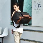 Stylish Black Canvas Duffle Bag for Travel