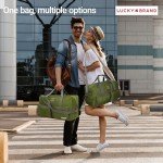 Lucky 65L Travel Duffel Bag with Adjustable Strap