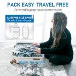 9 Pack Vacuum Storage Bags with USB Pump