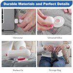 9 Pack Vacuum Storage Bags with USB Pump