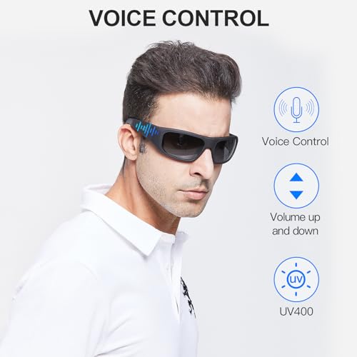 OhO Bluetooth Smart Glasses with Polarized Sunglasses